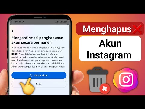 Cara Menghapus Akun Instagram Secara Permanen Terbaru 2024 | Hapus Akun Instagram