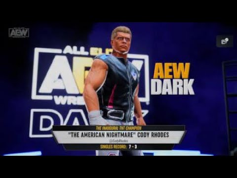 AEW DARK CODY RHODES CHALLENGE DUSTIN RHODES AT AEW DOUBLE OR NOTHING!!!!!!!!