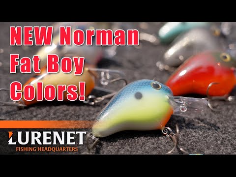 Norman Lures Releases NEW Fat Boy Color Line-up