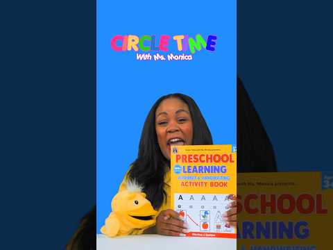 Duck Duck & Ms. Monica | Behind the Scenes | Circle Time with Ms. Monica | Preschool Learning