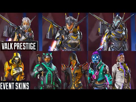 Apex Legends: Valkyrie Mythic Skin + Finisher And All Leaked Skins | Season 17.