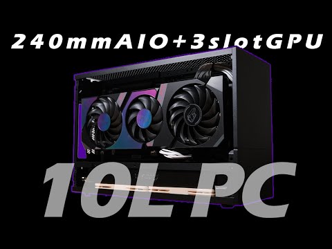 【自作PC】10L+240mm簡易水冷+3スロGPUの超小型で最高なPCを組み立ててみた-Formd T1