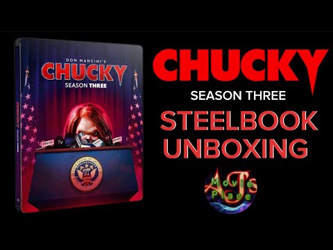 CHUCKY Season Three Blu-ray Steelbook Opening / Unboxing. #childsplay #chucky #bluray #steelbook