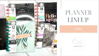 My 2022 Planner Lineup! | * (There's 7!) So exciting!