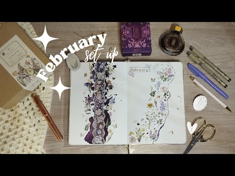 FEBRUARY 2024 Plan With Me | Faith Journal Set Up