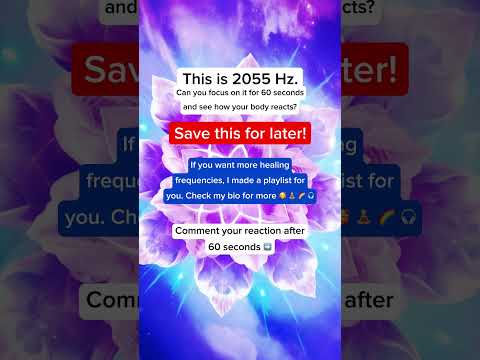 🔥 Brave Enough to Dive Deep into #2055Hz? Show Us You Can Last 60 Seconds!