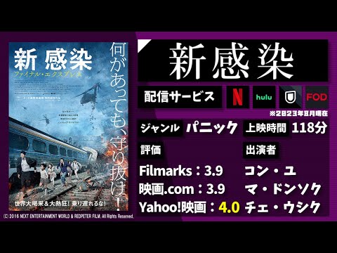 韓国興行収入ランキング第1位！世界が注目したノンストップゾンビ映画！映画『新感染 ファイナル・エクスプレス』を1分で紹介【映画紹介】