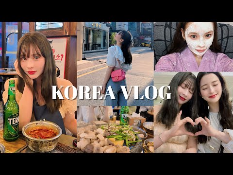 【韓国VLOG】食べまくりに韓国旅行💖美容もやってきたよ！