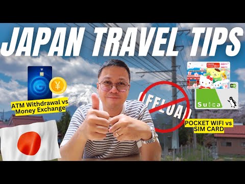 Japan Travel Tips: Sim Card, Visa, Pasmo, Tickets, Yen, & More! | Filipino Travel Vlog 2024