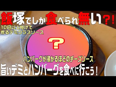 【福岡グルメ】飯塚でしか食べられ無い？旨いデミとハンバーグを食べに行こう！【飯塚市ランチ】