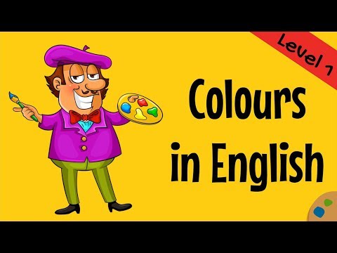 Colours In English: English Vocabulary