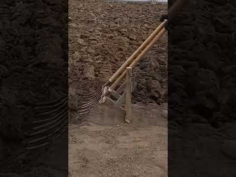 Labor-saving device - plough the soil less effort #laborsaving