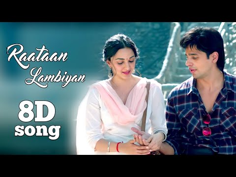 Raataan Lambiyan Song | Shershaah | 8d song | Sidharth - Kiara | Tanishk B.| Jubin | Asees