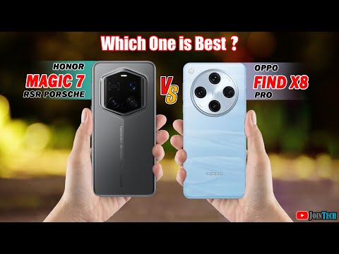 🔥 Duel High Tech!! Honor Magic 7 RSR Vs Oppo Find X8 Pro Off in a Smartphone Showdown!