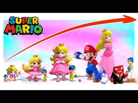 Super Mario Meet Inside Out Growing Up Compilation | GO WOW