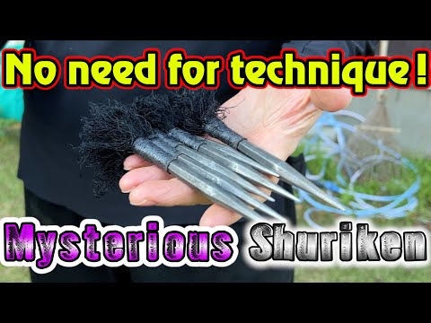 No technique needed!! Mysterious Shuriken／English version