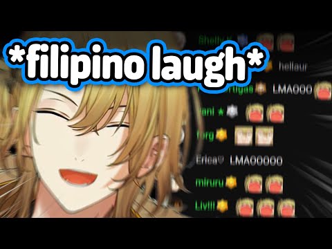 chat broke when Luca did the Filipino accent...