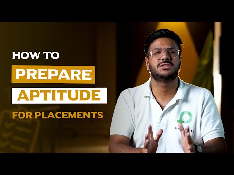 How to Prepare Aptitude for Placements | Aptitude for Placement Tips and Tricks