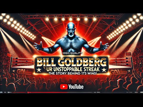 Bill Goldberg's Unstoppable Streak: The Story Behind 173 Wins! #BillGoldberg #GoldbergStreak #wcw