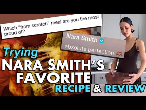 Trying NARA SMITH'S Most Proudest, Favorite RECIPE! and REVIEW!