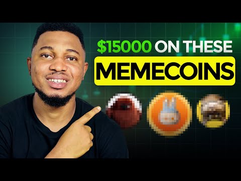 I Just Invested $15,000 into 3 Memecoins: See The coins.