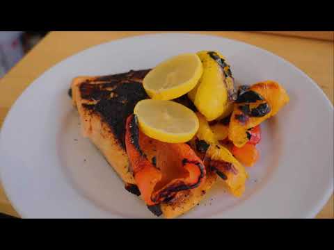 Blazing Bull Infrared Grill Cooks Salmon Quick