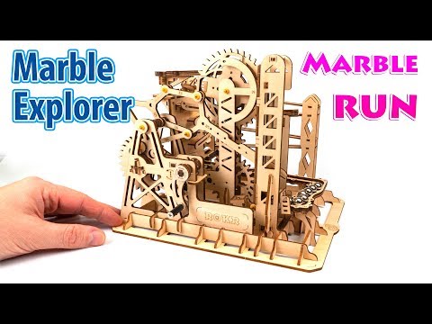 EASY DIY Marble Explorer lift coaster Robotime, Best Gift Idea | DollHouse