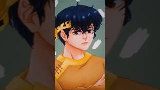 Ryoga Hibiki 😉💛 #ranma½ #trying #digitalart #ryoga #fancreation #digitalanimeart #animeart #shorts