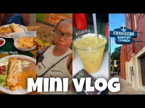 VLOG: Atlanta Road Trip | Date Night | Life Update | I Almost Cried 😢