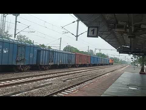 train is passing khalilabad railway station #train #viral