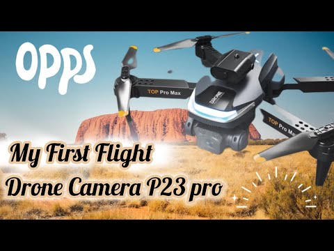 My first Flight Camera Drone | Testing fly Drone | P23 pro drone | Out first fly #drone