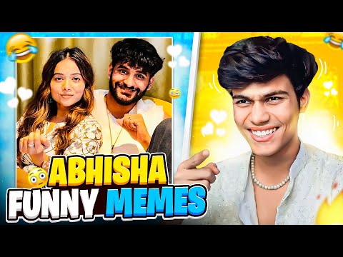 ABHISHA Moments in BIGBOSS || Fukra insaan and Manisha BIG BOSS MEME REVIEW 😍