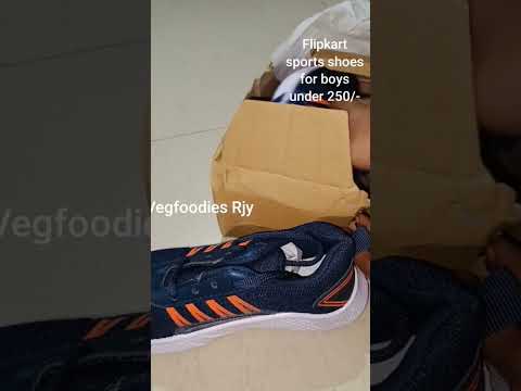 #sports #shoes #for #boys #flipkart #under 250/- #unboxing #video #trending #viral @VegfoodiesJ