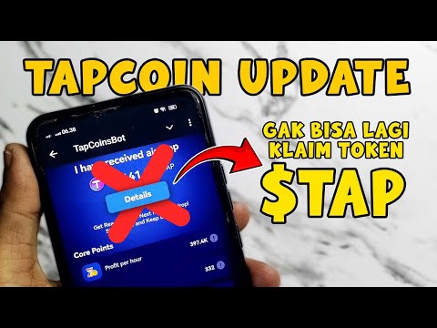 HARI TERAKHIR❗Klaim Token $TAP Airdrop Tapcoins Bot Telegram | BKD tutorials Airdrop Withdrawal