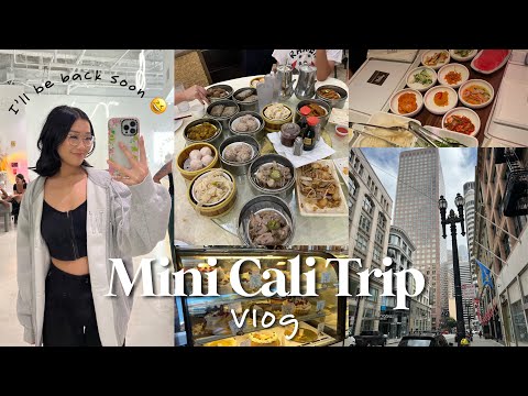 Mini California Vlog 🌱 *lots of yummy food*