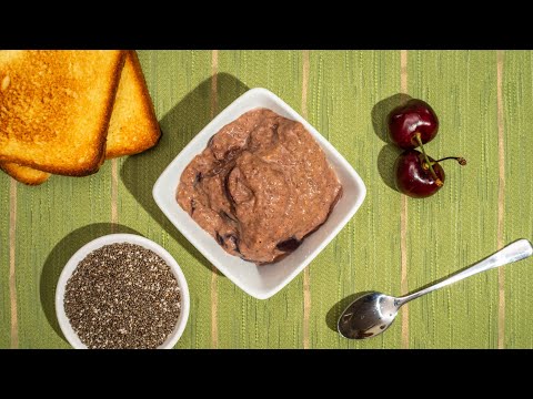 FRUITY Cherry CHIA SEED Pudding