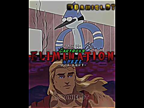 Cartoons Character Elimination Wheel Part 34 #cartoon #alightmotionedit #vsbattle #1v1 #editscapcut