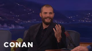 Jamie Dornan Puts On An American Accent At In-N-Out | CONAN on TBS