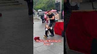 The Street Musicians with his violinist doll at Ueno Park #uenopark #short #japantravel