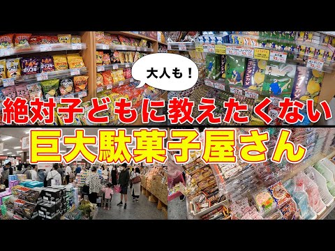 【お菓子のデパートよしや】新店舗天理で子供の時に知りたかった夢の駄菓子屋で好きなだけ大人買い！！何円かかる？！