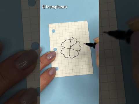 Как легко нарисовать Цветок Вишни 🌸 #shorts How to draw a Cherry Blossom easy