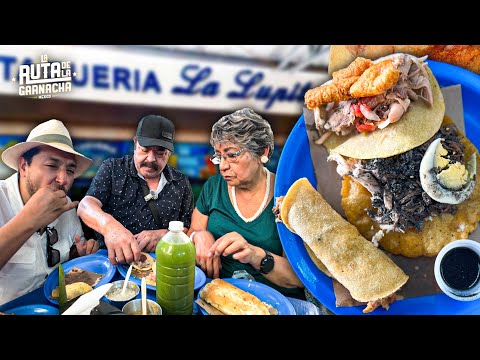 Los MEJORES ANTOJITOS YUCATECOS en el MERCADO SANTIAGO