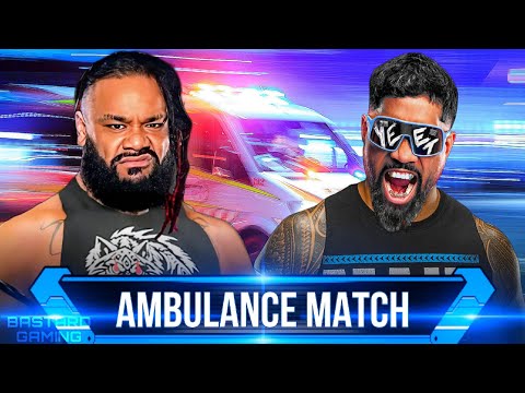 WWE 2K24 | Ambulance Match - Jacob Fatu VS Jey Uso | Survivor Series