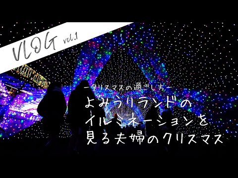 【クリスマスの過ごし方】クリスマスツリーを買ってから、よみうりランドのイルミネーションに行ってきました！