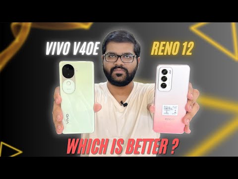 Vivo V40e Vs Oppo Reno 12 Comparison ⚡Camera Test | HINDI