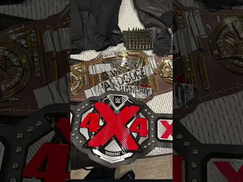 WWE Gave Travis Scott Another Hardcore Title Belt!!! #shorts