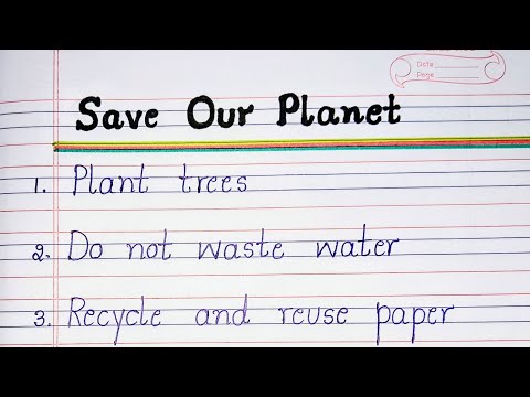 Save Our Planet