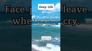 True people cry when you leave…#shorts #deeplife #forgiveness #facts #motivationalquotes #friendship