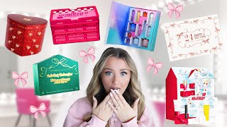 HUGE VIRAL SOLD OUT BEAUTY ADVENT CALENDAR UNBOXING + GIVEAWAY! *GLOW RECIPE* PT 1