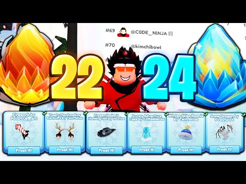 Roblox ALL 24 REGULAR & 22 ELITE TOKENS Winter Spotlight Event